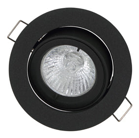 Black Outdoor GU10 Downlight Holder - Future Light - LED Lights South Africa