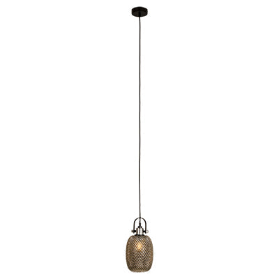 Pendant - Smokey Grey Glass/ Cognac - Future Light - LED Lights South Africa