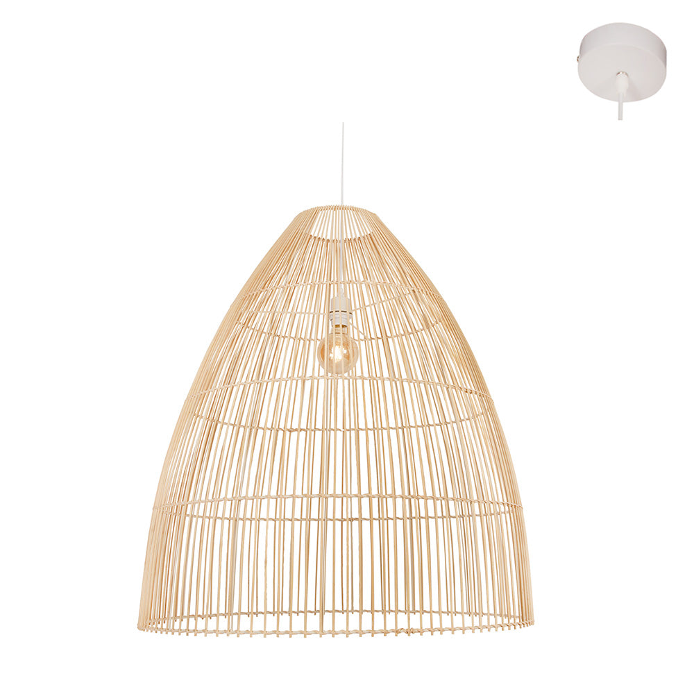 Lup 600 Natural Rattan Pendant - Future Light - LED Lights South Africa