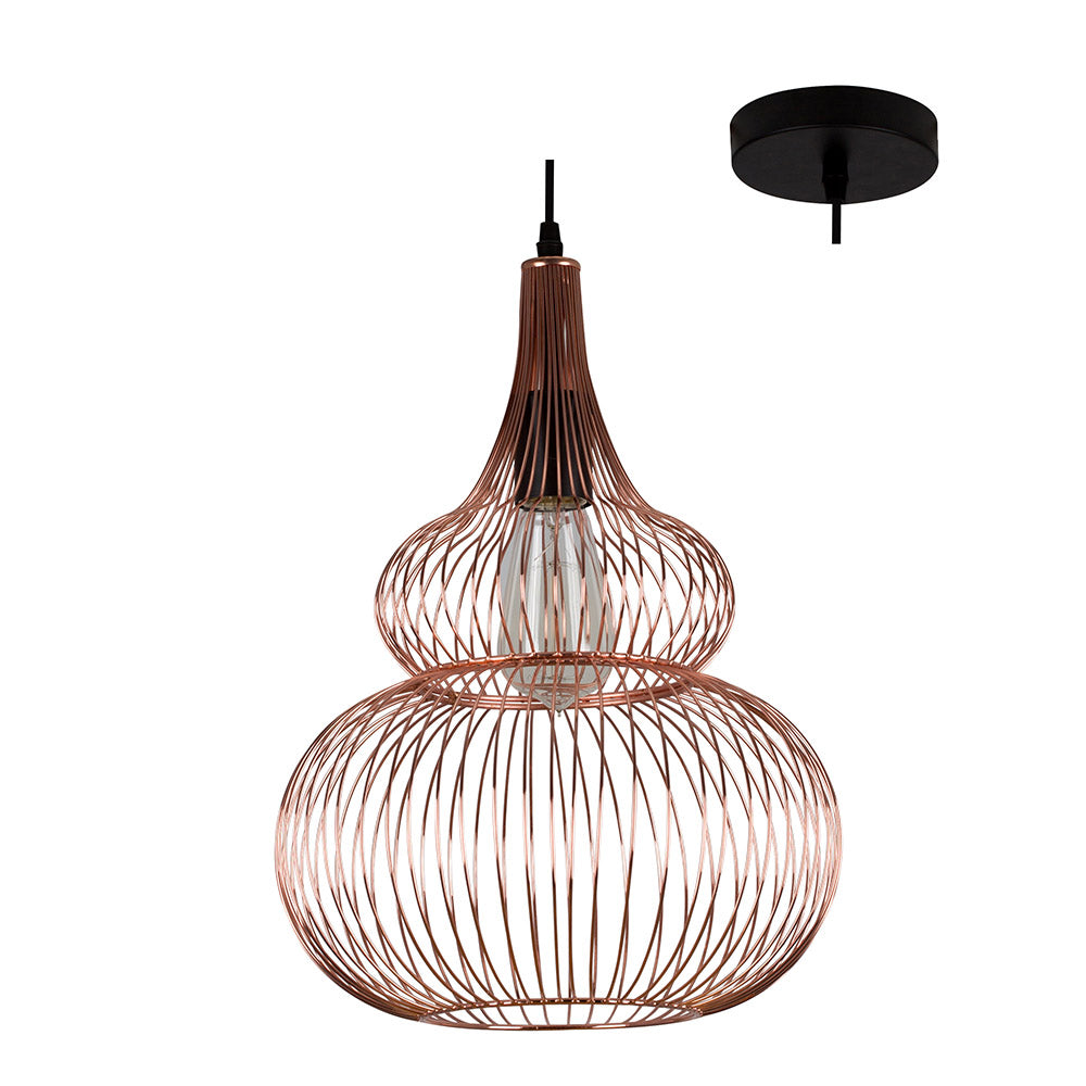 Anthea Copper Wire Pendant - Future Light - LED Lights South Africa