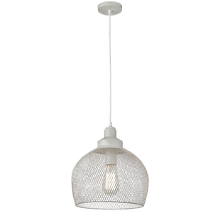 Metal Pendant French White PEN208 - Future Light - LED Lights South Africa