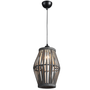 Metal and Rattan Pendant Barca 230mm - Future Light - LED Lights South Africa