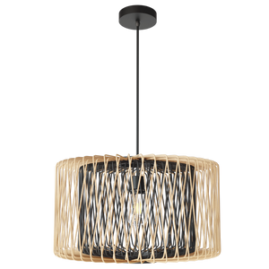 Bamboo & Metal Pendant PEN514 - Future Light - LED Lights South Africa