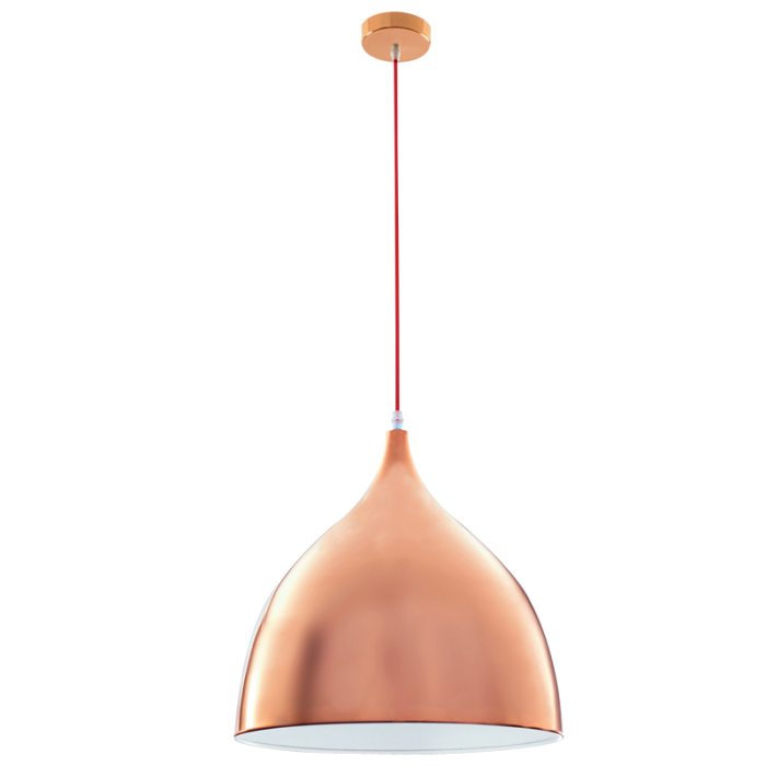 Polished Copper Pendant - Future Light - LED Lights South Africa