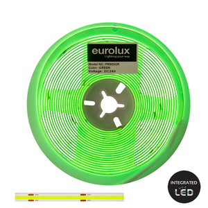 Eurolux Seamless 24V COB Strip Light Kit - Green - Future Light - LED Lights South Africa