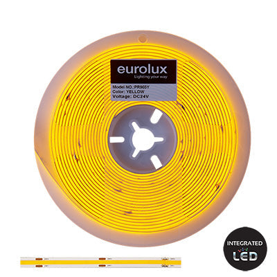 Eurolux Seamless 24V COB Strip Light Kit - Yellow - Future Light - LED Lights South Africa