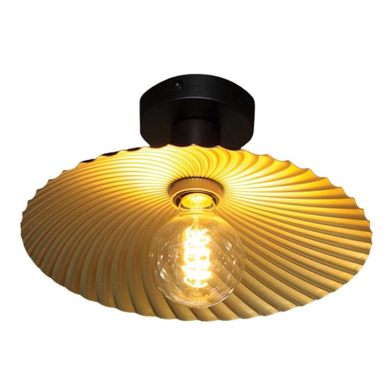 Golden Shell Ceiling Fitting - Future Light - LED Lights South Africa