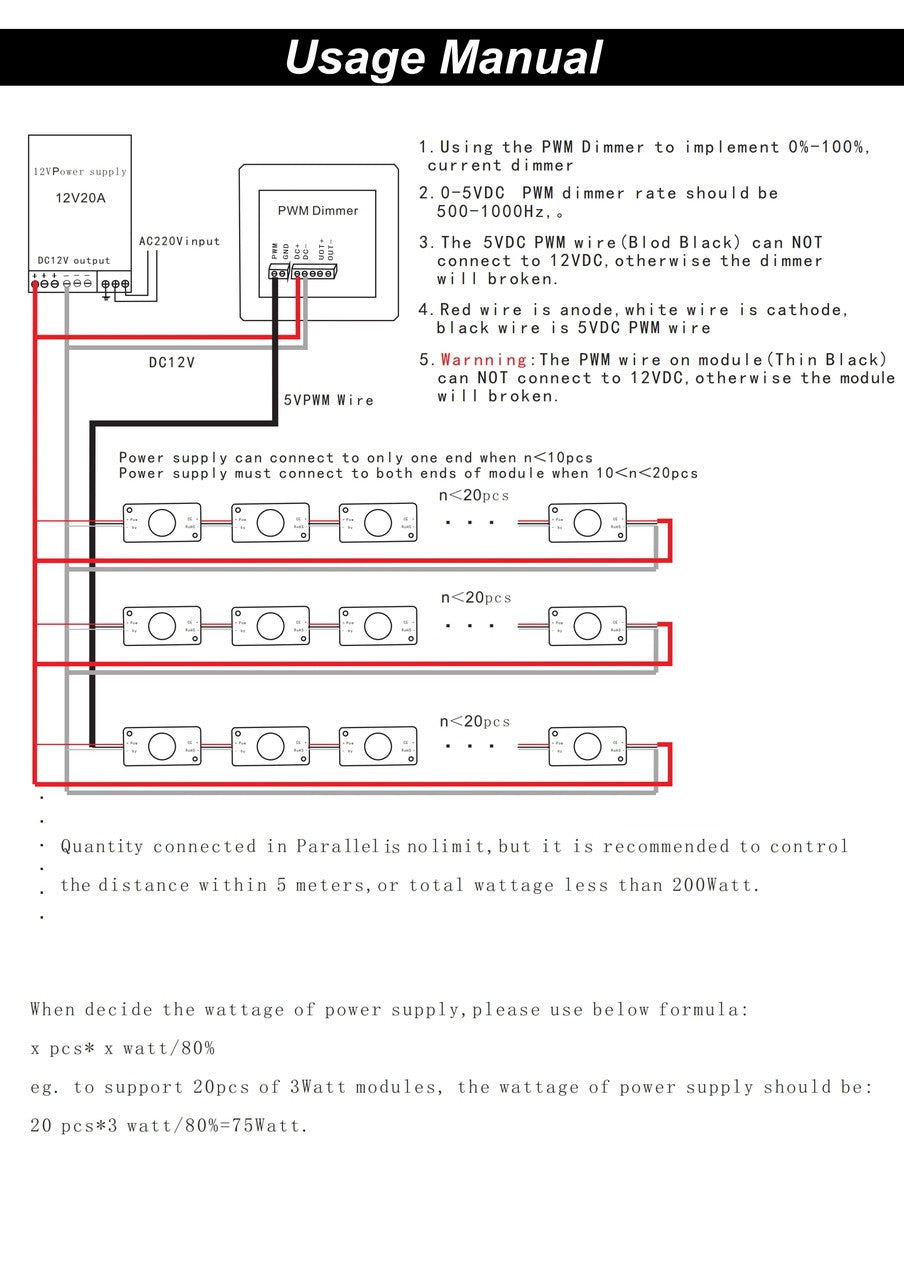 LED Module - Single Chip Narrow Beam (Cree) | Buy Online & Save!