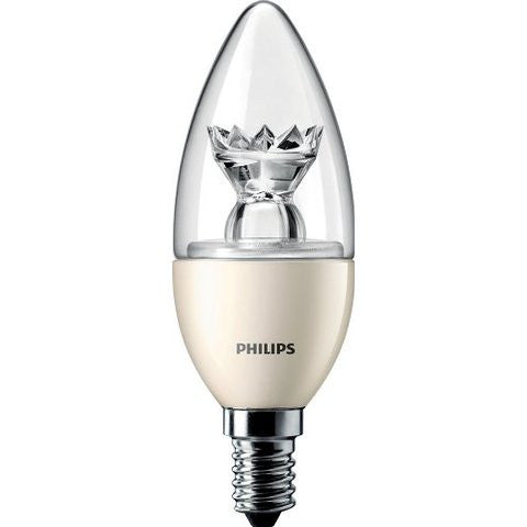 LED Candle - 6W Philips Dimmable Master LED E14 / B22 - Future Light - LED Lights South Africa