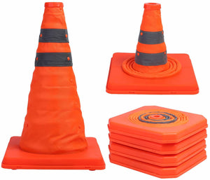 Safety / Traffic Cone with Red LED Light - Future Light - LED Lights South Africa