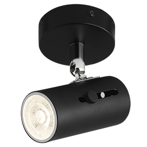 1 Light Matt Black Ceiling Spotlight - Future Light - LED Lights South Africa