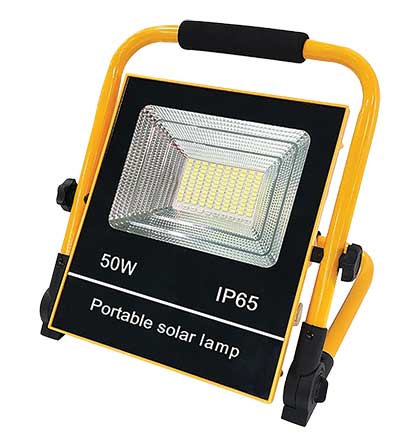 LED Work Light - 50W Portable Solar Work Light - Future Light - LED Lights South Africa