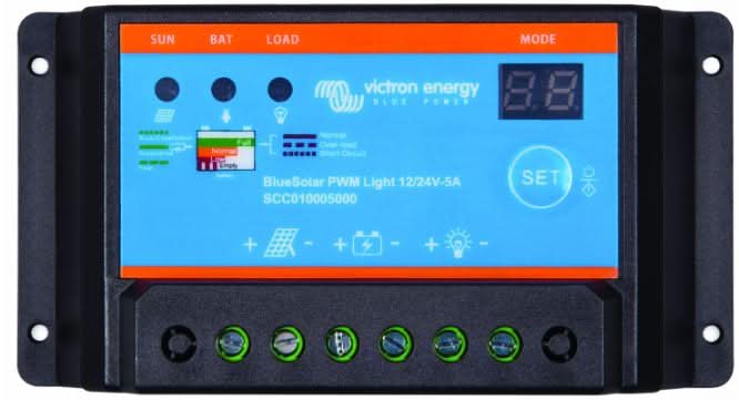 Victron PWM Solar Charge Contoller - 5A / 10A / 20A - Future Light - LED Lights South Africa