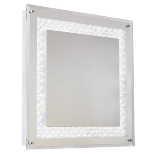Crystal Square LED Mirror - Future Light - LED Lights South Africa