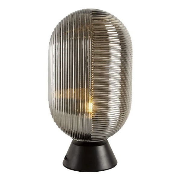 Pomeroy Smoke Grey Table Lamp - Future Light - LED Lights South Africa