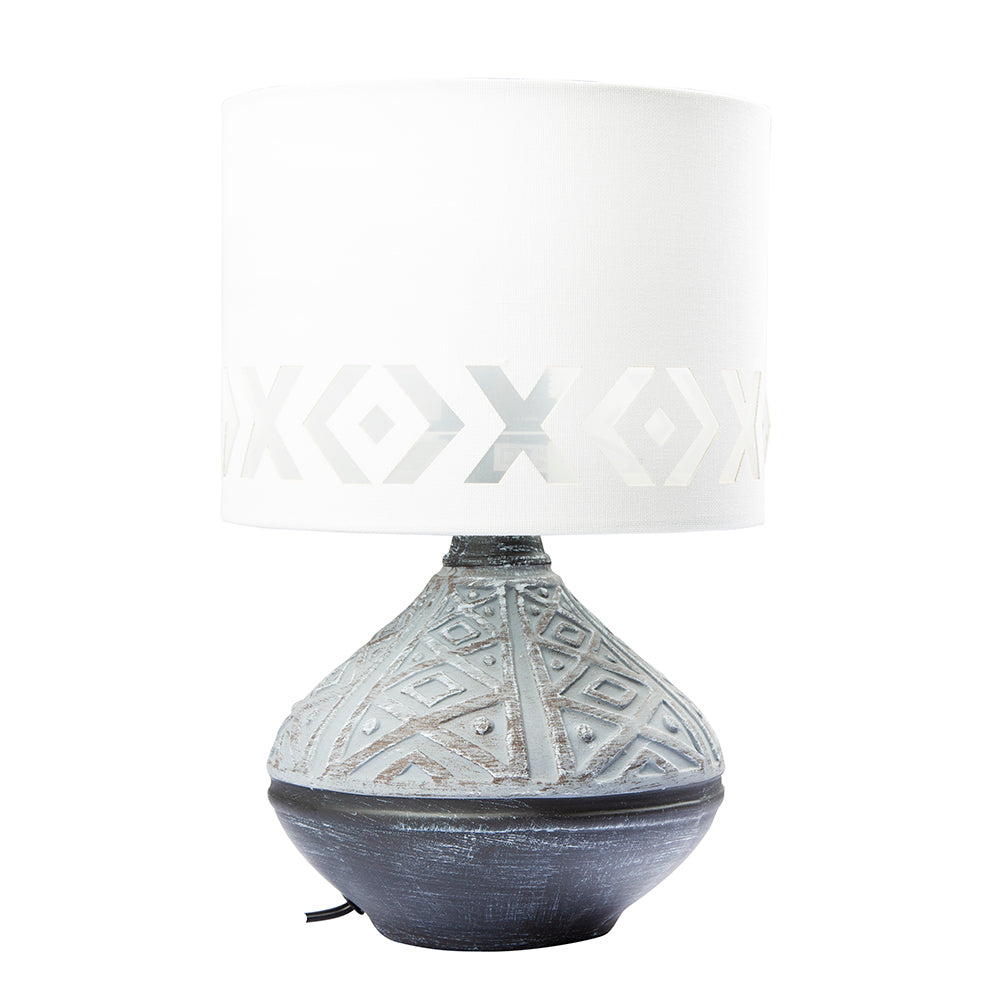 Bali Grey Table Lamp - Future Light - LED Lights South Africa
