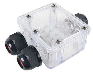 Waterproof Junction Box - Double Entry IP65 - Future Light - LED Lights South Africa
