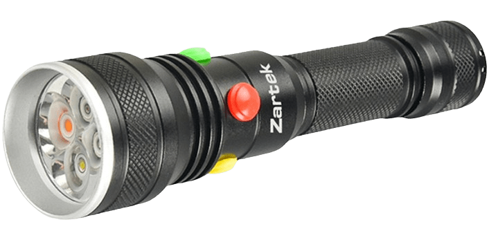 4-LED Rechargeable Colour Signalling Torch - Shop Now! – Future Light ...