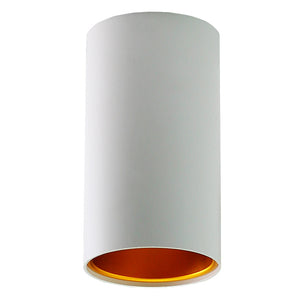 Surface Mounted Downlight White & Gold - Future Light - LED Lights South Africa