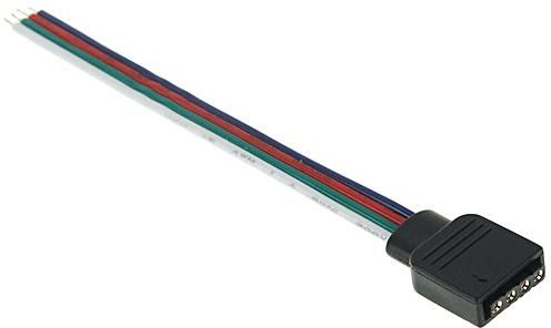 RGB LED Strip Light Connectors (4-pin to wire) - Future Light - LED Lights South Africa