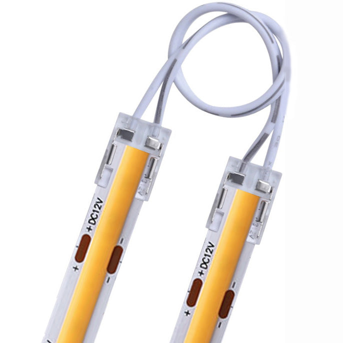 IP20 Seamless 24V COB Strip Light - Cable Connector - Future Light - LED Lights South Africa