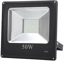 LED Colour Flood Lights - 50W Red, Green, Blue, Yellow