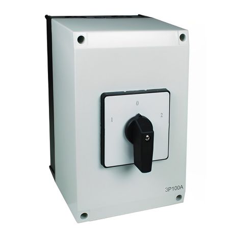 16A 4P IP65 Enclosed Change-over Switch - Future Light - LED Lights South Africa