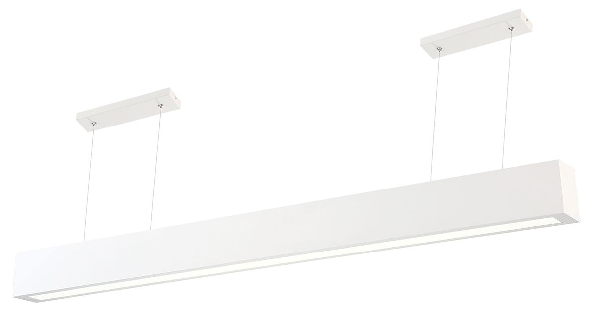 White LED Pendant - 2400mm Linear 72W - Future Light - LED Lights South Africa