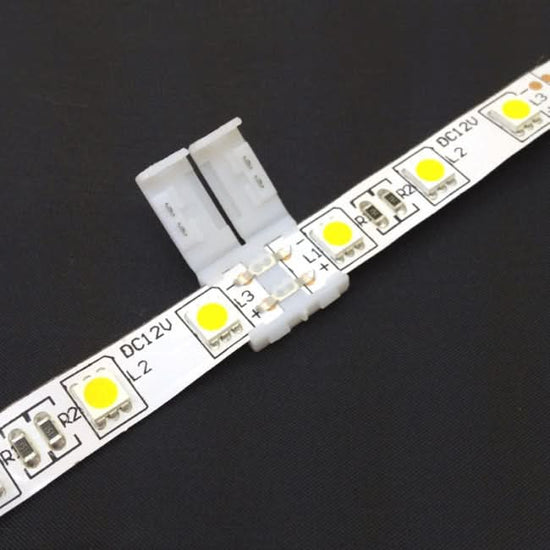 Future Light consultant reviewing seamless LED strip connector layout for a South African retail lighting installation with high lumen requirements