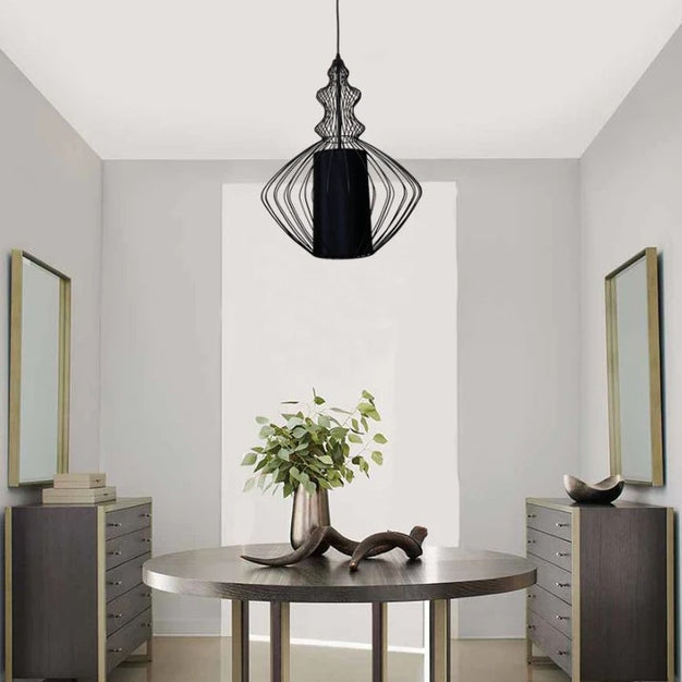 Tokyo 2 Wire Frame Pendant - Future Light - LED Lights South Africa
